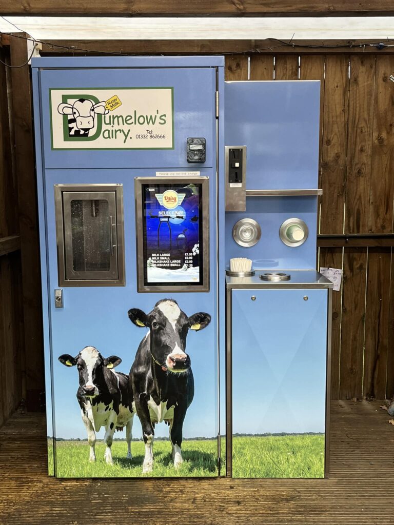 Dumelows Dairy Raw Milk Vending 1