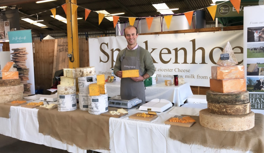 LEICESTERSHIRE HANDMADE CHEESE CO. at Sparkenhoe Farm