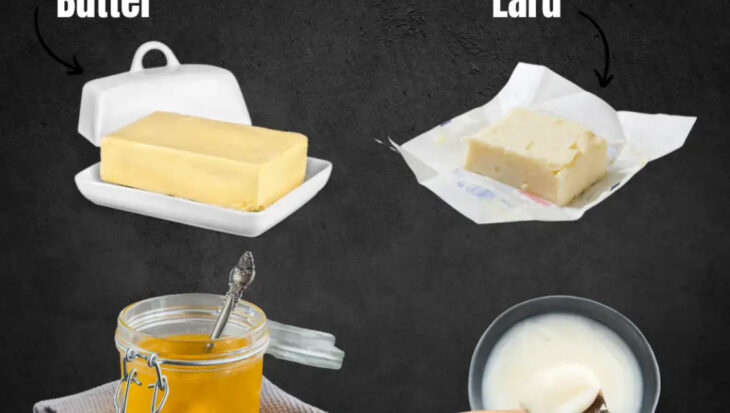 Animal fats - Tallow Butter Ghee and Lard