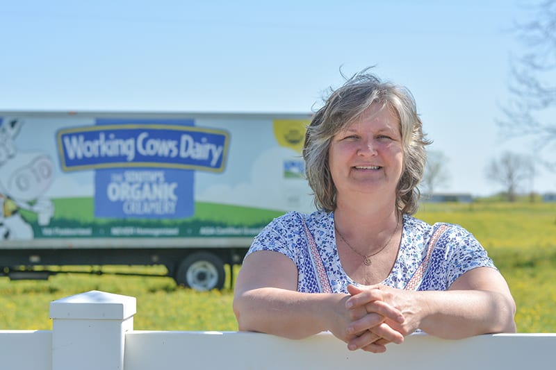 female farm owner